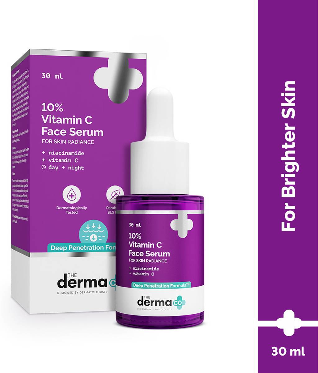 The Derma Co 10% Vitamin C Face Serum | With Vitamin C, 5% Niacinamide & Hyaluronic Acid | Fades Dark Spots | Reduces Pigmentation | Boosts Collagen | Brightens Skin | Suitable For All Skin Types — photo 6