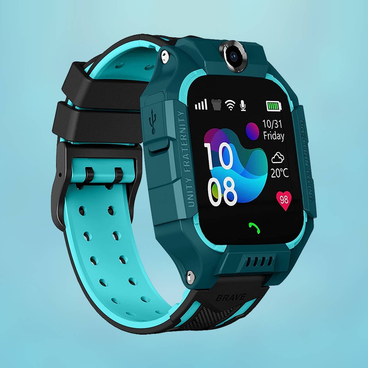 Melbon Kids Games Monitor Child Baby Anti-lost GPS Tracker Smartwatch — photo 6