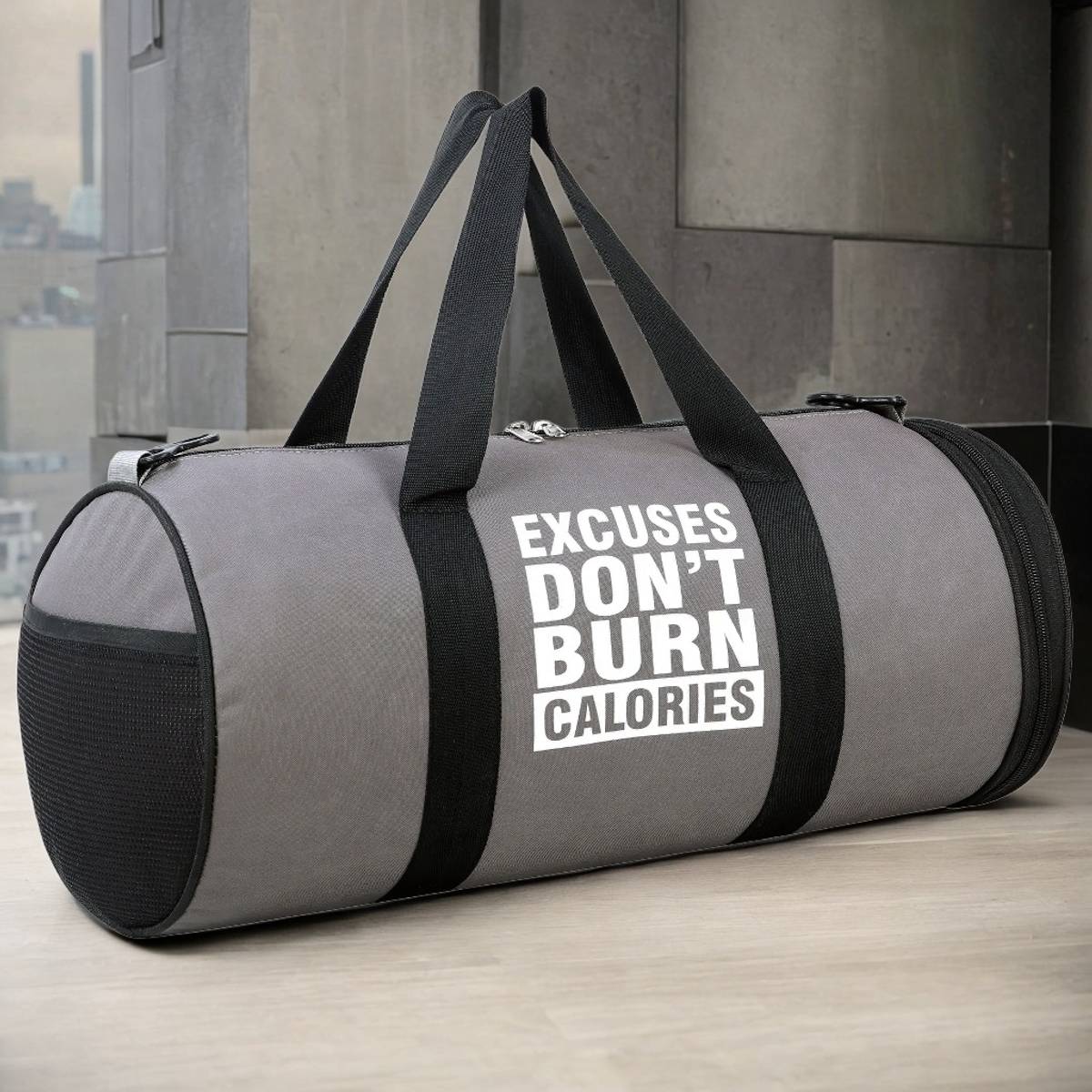 Dmade (Expandable) GYM BAG WITH SEPARATE SHOE COMPARTMENT Duffel Without Wheels — photo 6