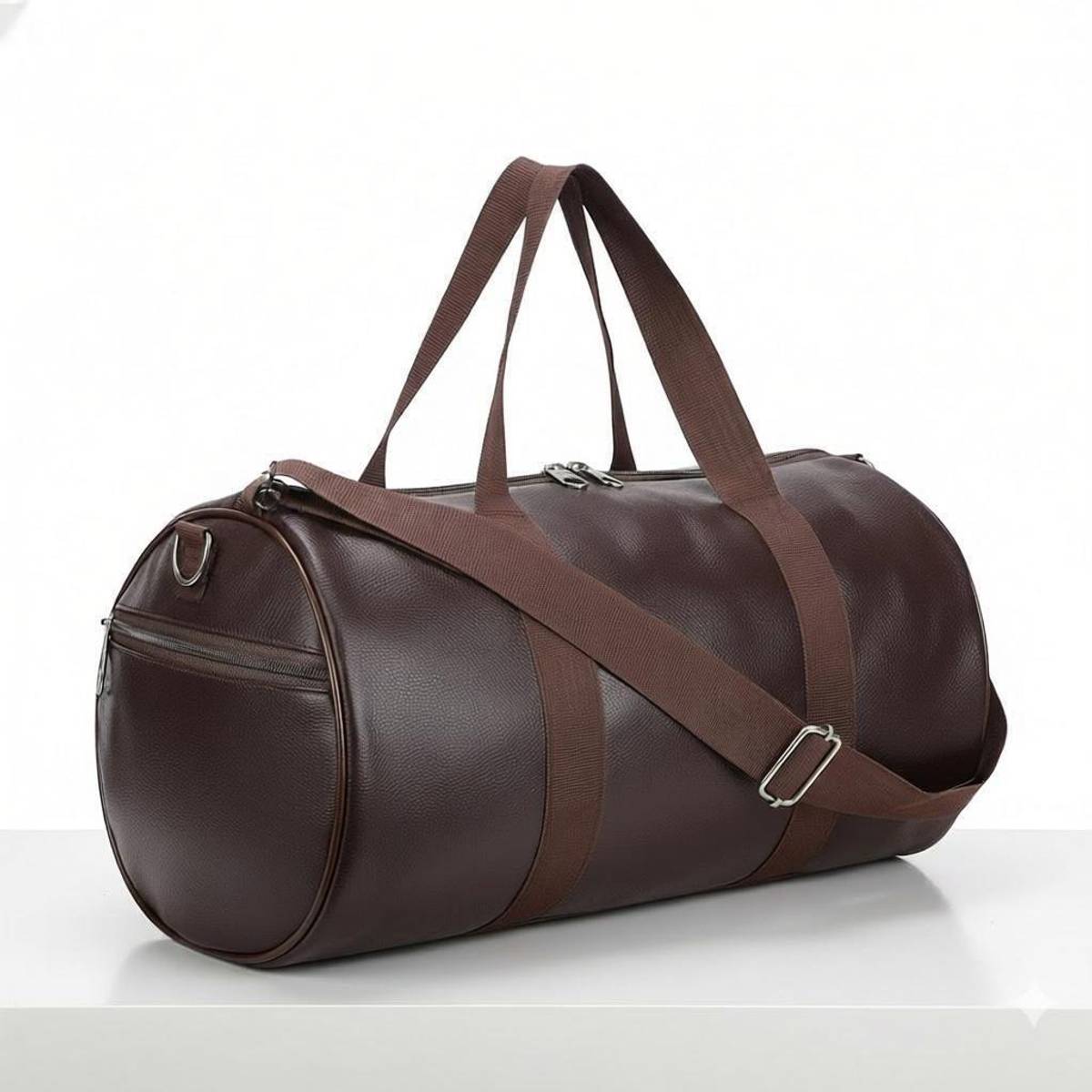 COOL INDIANS Leather Gym Bag Hand Duffle Bag Shoulder Bag Multipurpose Bag Unisex Sports Bag — photo 6