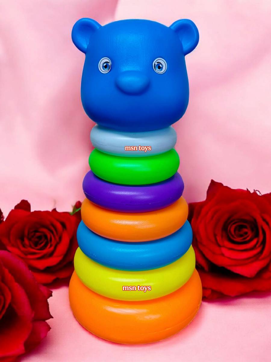 MSN RING TOY Bear Stacking 7 Rings for Toddlers TOY R5 — photo 6