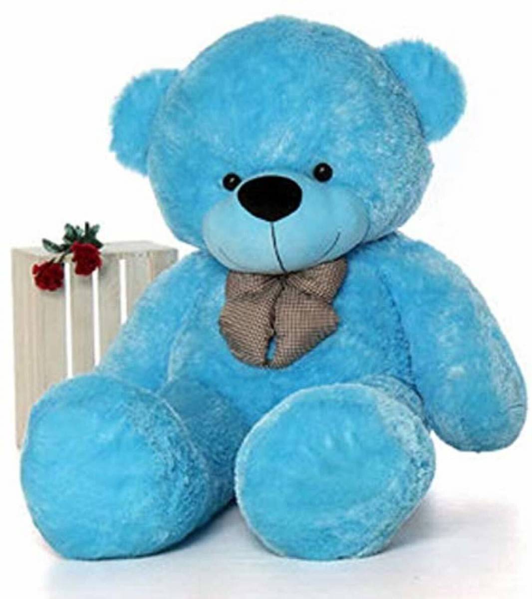 3 Feet Soft Teddy Bear Huggable/Loveable/Valentine For Someone Blue  - 89 cm — photo 2