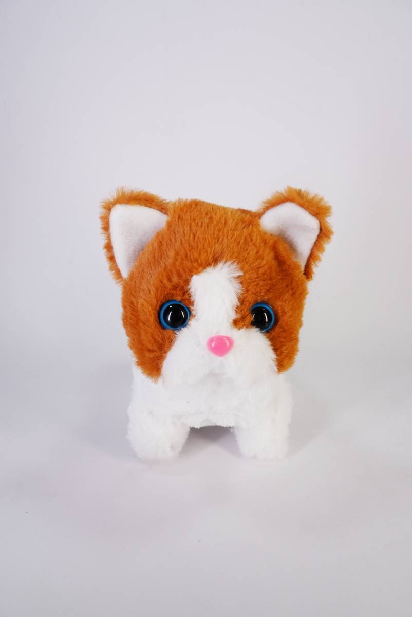 Cute Cat Soft Toy Plush Animal Toy for Kids Room Decor Gift  - 15 cm — photo 4