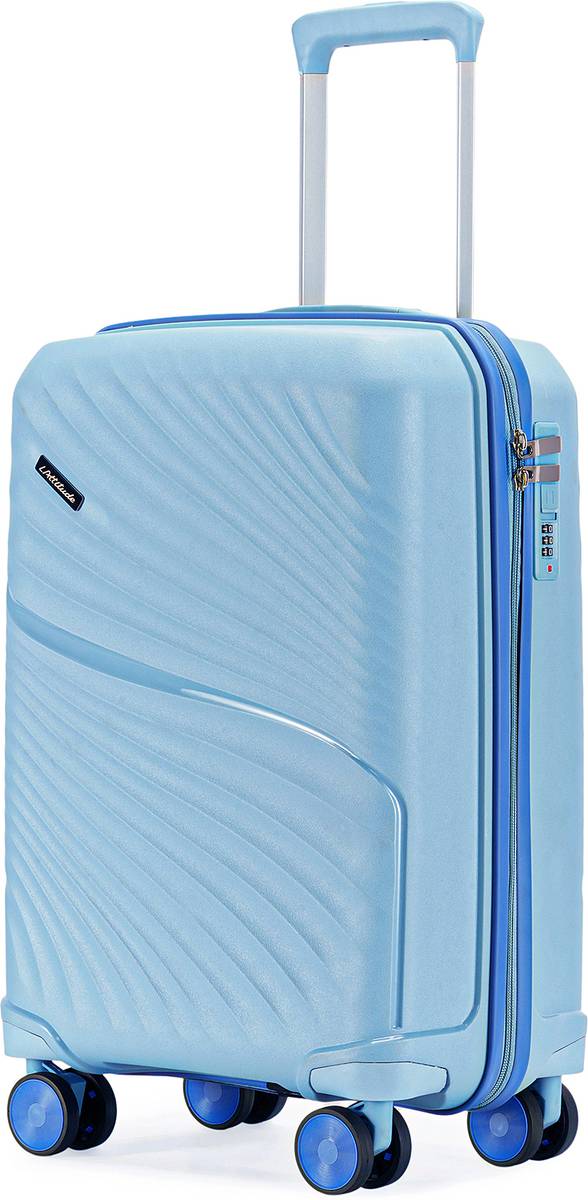 LATTITUDE by Provogue MERIDIAN 55 8W TWILIGHT SEA BLUE / GALAXY BLUE Cabin Suitcase 8 Wheels - 20 inch — photo 6