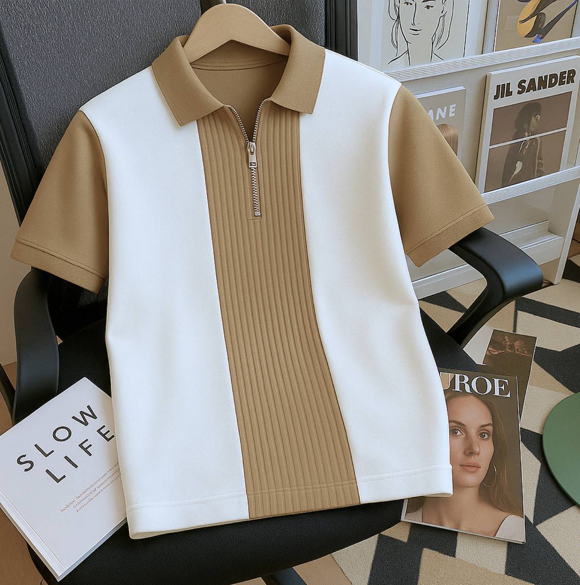 Try This Boys Colorblock Cotton Blend Regular T Shirt — photo 3