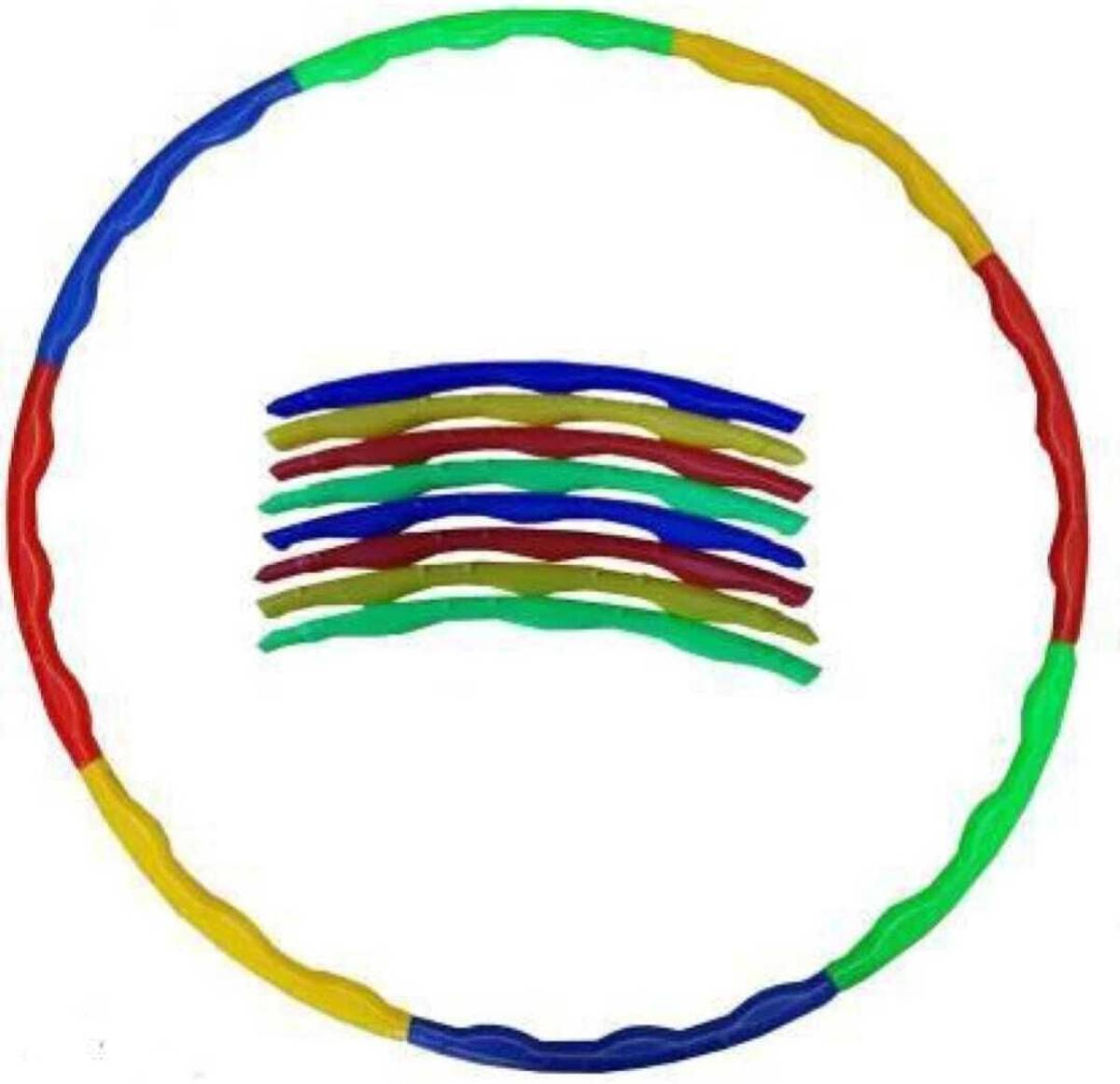 Toy gate Hula Hoop Ring of 8 Pcs For Kids, for Exercise & Dance Hula Hoop Game Hula Hoop — photo 6