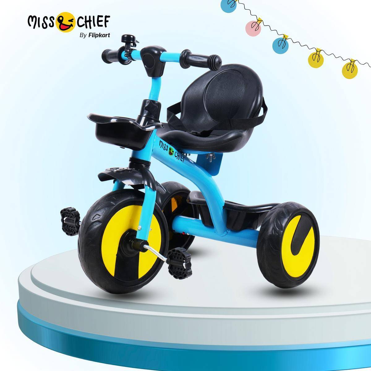 Miss & Chief Pixi Baby Tricycle Sturdy and Safe for Kids with storage baskets (Ages 2-5yrs) Tricycle — photo 6