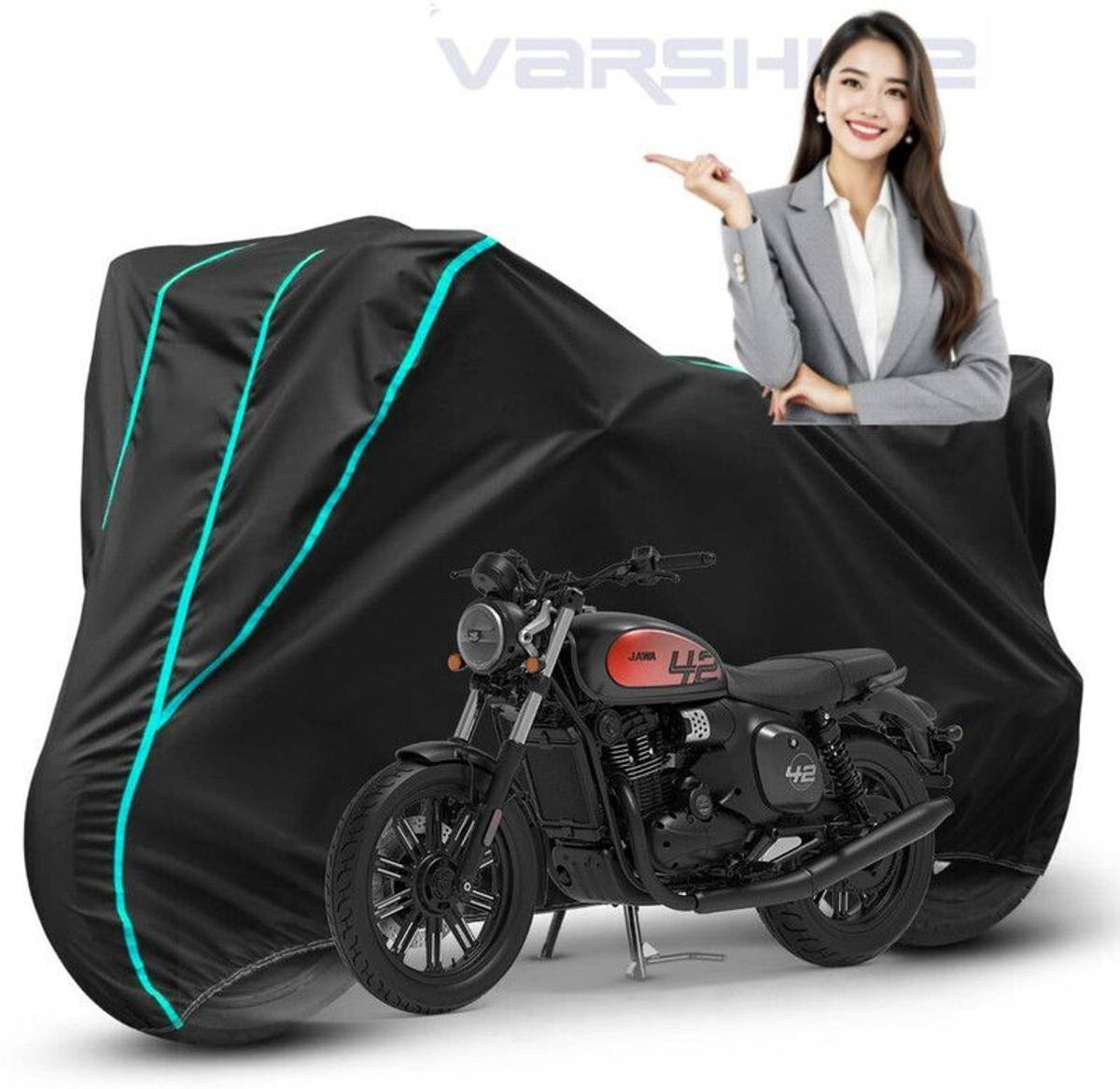 VARSHINE Waterproof Two Wheeler Cover for JAWA — photo 6