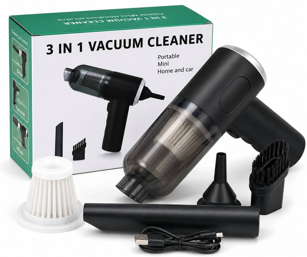 RUTPI VARIABLES RUTPI-3IN1-VACUUM-CLEANER Car Vacuum Cleaner with 2 in 1 Mopping and Vacuum — photo 6