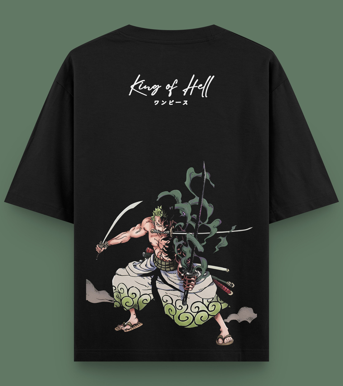 One Piece Zoro Oversized T-Shirt