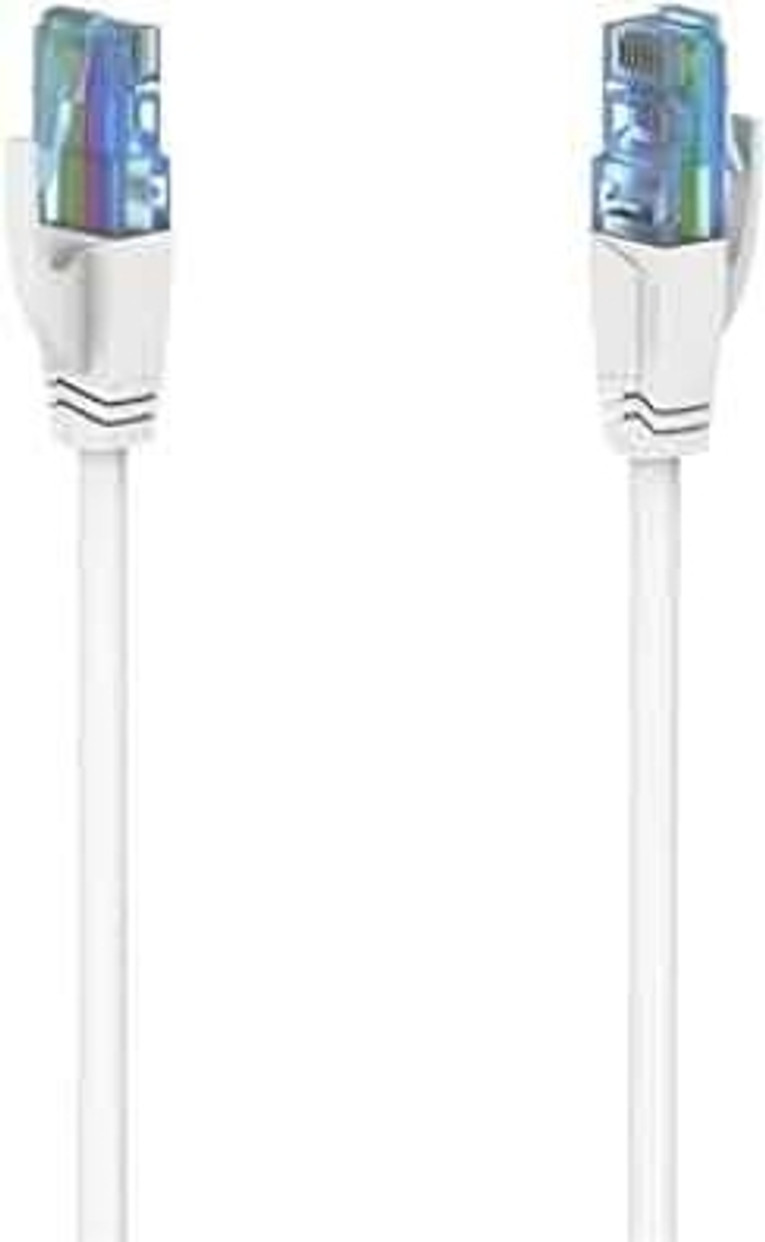 HAMA 200676 Network Cable, CAT 6a,10 Gbit /s, 5.0M
