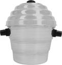Arihant's Aluminium Idli-Dhokla-Khaman Maker/ Idli Cooker(1 Pot, 1 Lid, 4 Idli Plates, 2 Dhokla Plates) Standard Idli Maker (4 Plates , 15 Idlis ) deal from flipkart