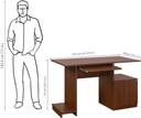 Delite Kom Glide Engineered Wood Computer Desk Price in India - Buy ...