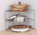 PEXMON Utensil Kitchen Rack Steel Stainless Steel Multipurpose Kitchen Corner Shelf Rack Stand deal from flipkart PEXMON Utensil Kitchen Rack Steel Stainless Steel Multipurpose Kitchen Corner Shelf Rack Stand deal from flipkart