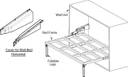 EBCO WALL BED FITTING (HORIZONTAL) 50 KG PACK OF 1 SET Bed Hydraulic ...
