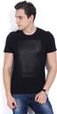 Black Regular Fit Round Neck Men's T-Shirt by Being Human Clothing main image 1