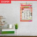 ESCAPER 2025 Hindu Calendar with A4 Panchang, Festivals, and Muhurth ...