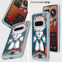 Kapaver Back Cover for Nothing Phone (3a)  (Grey, Shock Proof, Pack of: 1)