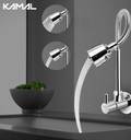 KAMAL Sink Spray Dixy - Wall Mounted | Heavy Brass Body & Knob | SS304 Rust Resistant Flexible Spout | Dual Flow Sink Tap Faucet (Wall Mount Installation Type) deal from flipkart KAMAL Sink Spray Dixy - Wall Mounted | Heavy Brass Body & Knob | SS304 Rust Resistant Flexible Spout | Dual Flow Sink Tap Faucet (Wall Mount Installation Type) deal from flipkart