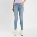 LEVI'S 711 Women Skinny Mid Rise Blue Jeans