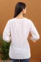 Kings villa Women Chikan Embroidery Cape Top Kurta Buy Kings villa