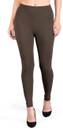 HEGY Ankle Length Western Wear Legging  (Brown, Solid)