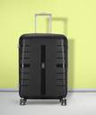 Small Cabin Suitcase (55 cm) 8 Wheels - Voyager 55 - Hardbody Trolley Bag - Black deal from flipkart