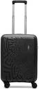 SKYBAGS Small Cabin Suitcase (55 cm) 8 Wheels - Bohemia Polypropylene | Trolley Bag With TSA Approved Lock - Black