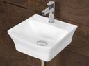 Nirant Wash Basin for Bathroom | Wall Mounted White Polished Sink (34 X 34 X 14)cm Wall Hung Basin (White) deal from flipkart Nirant Wash Basin for Bathroom | Wall Mounted White Polished Sink (34 X 34 X 14)cm Wall Hung Basin (White) deal from flipkart