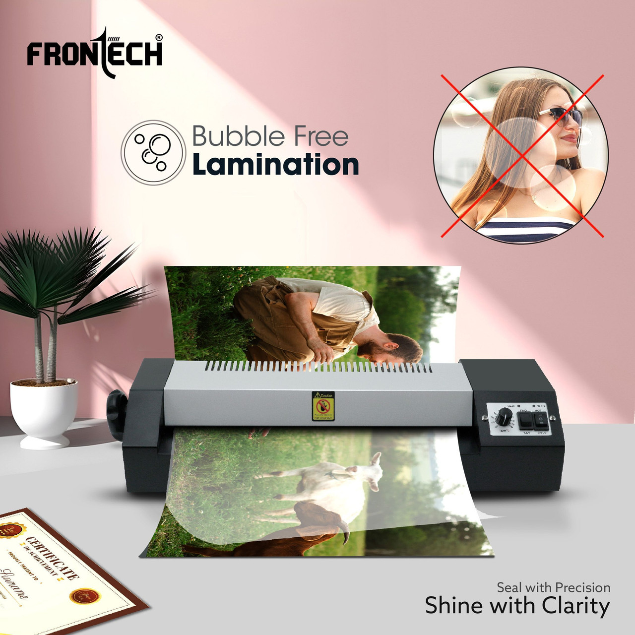 Frontech LAM-0001 A3 Heavy Duty Laminator  thumbnail 3