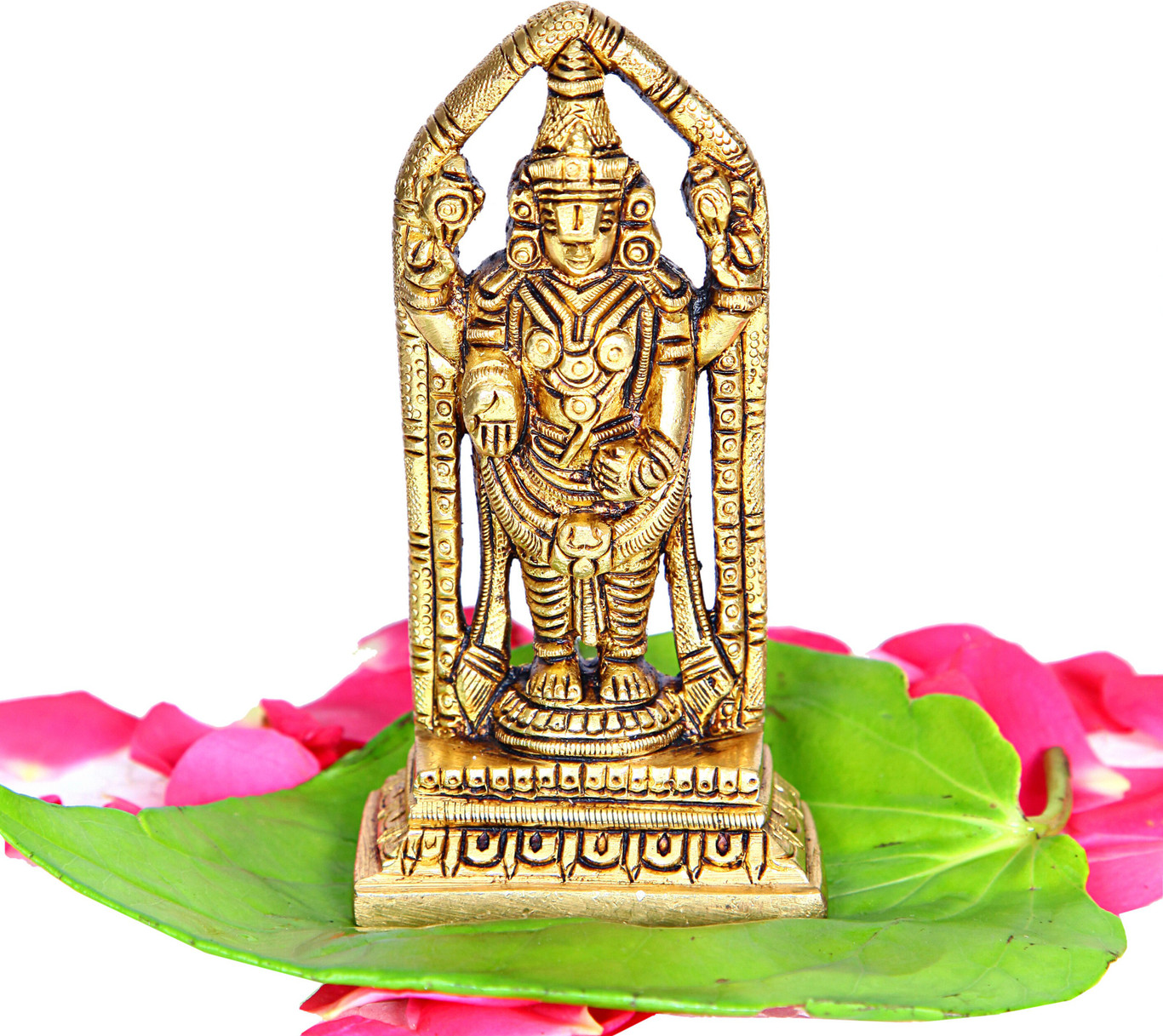 ఆలయం సెల్వీర్ తిరుపతి బాలాజీ బ్రాస్ విగ్రహం – 11 సెం.మీ