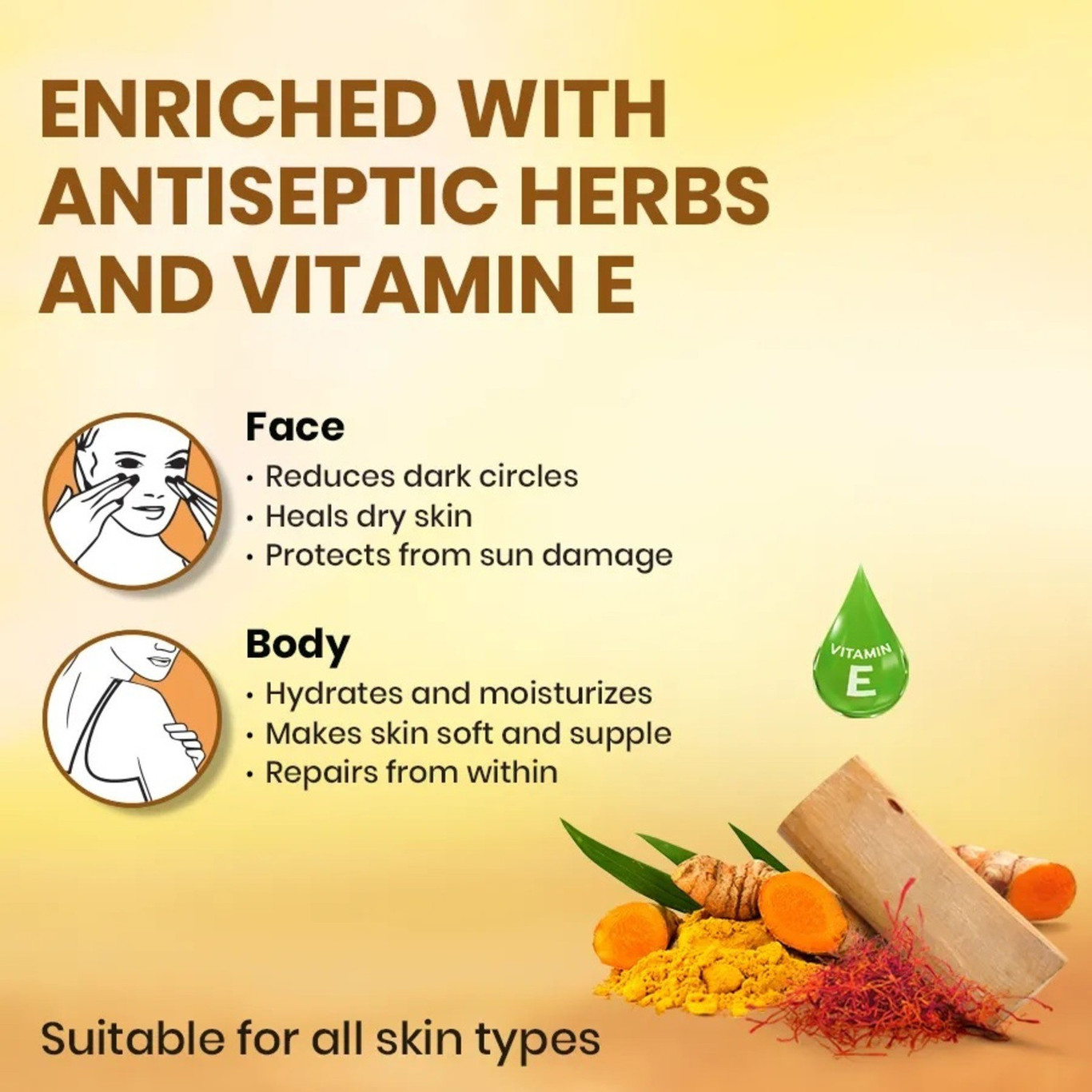 Boroplus Organic Aloe Vera Gel With Haldi, Chandan & Kesar, 60 Ml Tube
