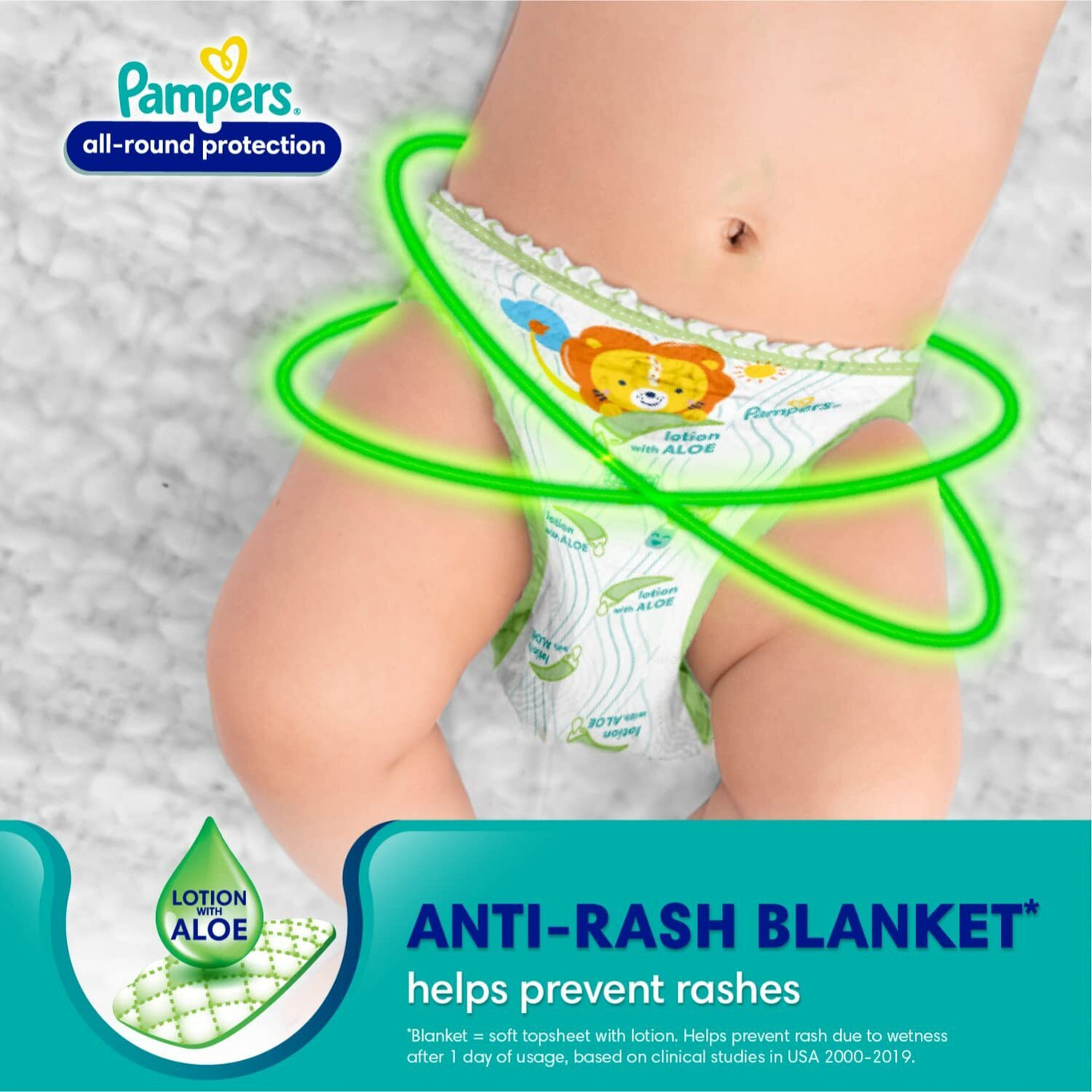 Pampers All Round Protection Pants (S) 30 Count (4-8 Kg)