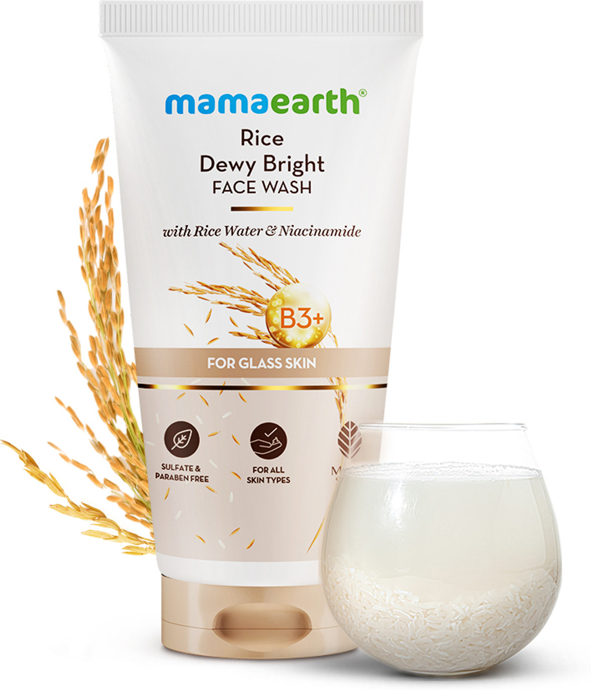 Mamaearth Rice Face Wash 150 Ml