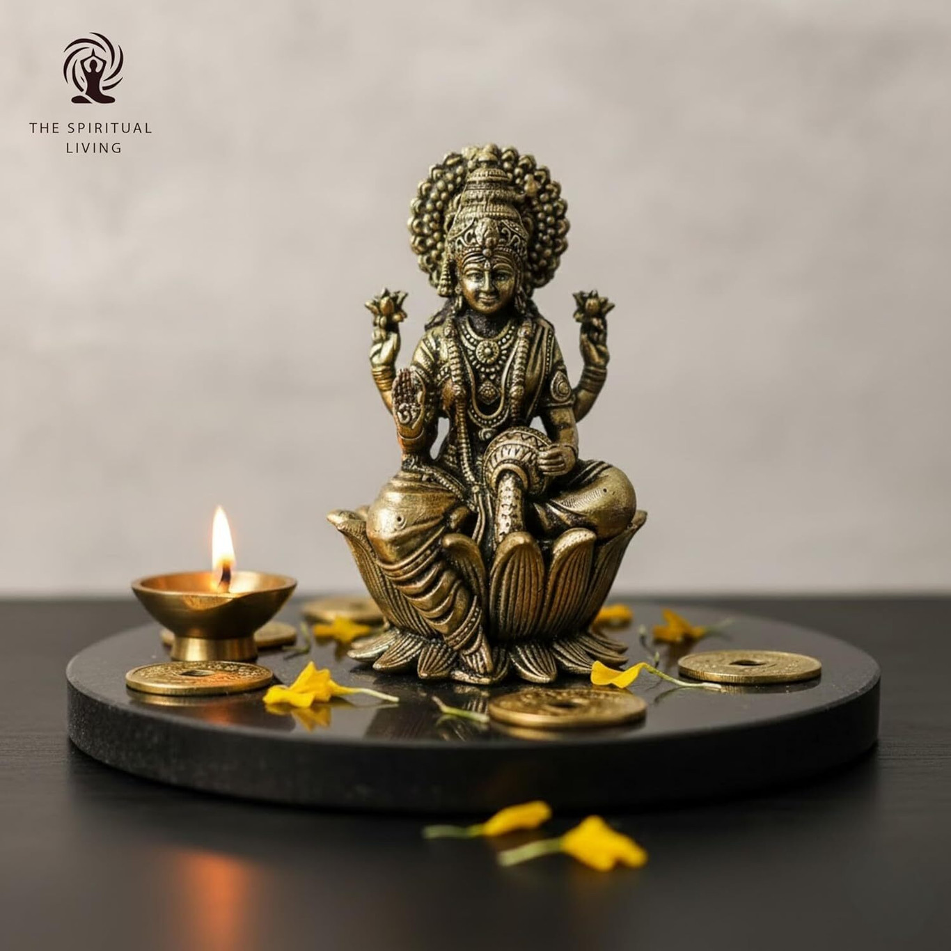 ది స్పిరిచువల్ లివింగ్ మాతా లక్ష్మీ విగ్రహం – 5.1 సెం.మీ