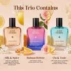 Just Herbs Pure Fragrances Refreshing & Energising Trio Perfume Set of 3 - 50ML Eau de Parfum - 150 ml For Men & Women - view 15