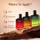 Just Herbs Pure Fragrances Refreshing & Energising Trio Perfume Set of 3 - 50ML Eau de Parfum - 150 ml For Men & Women - view 4