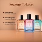 Just Herbs Pure Fragrances Refreshing & Energising Trio Perfume Set of 3 - 50ML Eau de Parfum - 150 ml For Men & Women - view 2