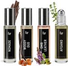 BERGAMOT BEAUTE Discovery Set|4x3ml|Woody & Musky Notes|Long Lasting Perfume - 12 ml For Men - view 1