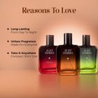 Just Herbs Pure Fragrances Refreshing & Energising Trio Perfume Set of 3 - 50ML Eau de Parfum - 150 ml For Men & Women - view 2