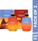 VOKKA Desert Oud & Arabian Stories 200 ml | Pack of 2 x 100ml Ara - view 2
