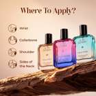 Just Herbs Pure Fragrances Refreshing & Energising Trio Perfume Set of 3 - 50ML Eau de Parfum - 150 ml For Men & Women - view 16