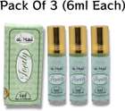 Alhiza Dones Roll‑on Perfume | Alcohol‑Free Attar | Pack of 3 Perfume - 6 ml For Men & Women - view 19