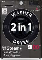 LG 12 kg 5 Star, AI Direct Drive Technology, Wi-Fi Enabled, Steam Wash ...