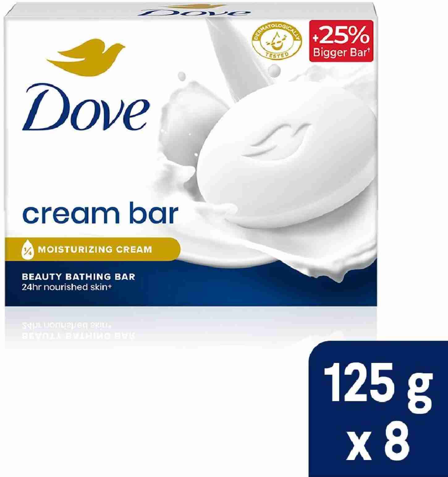 DOVE Cream Beauty Bathing Bar (8 x 125 g) at ₹403