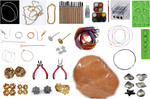 Terracotta jewellery making shop kit
