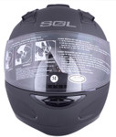 Sol sales helmets black
