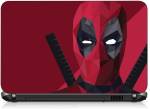 VI Collections RED COLOR MASK PVC (Polyvinyl Chloride) Laptop Decal 15.6