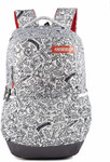 American tourister back to school backpack doodle 02 grey graffiti shop