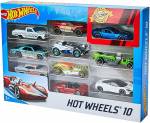 Hot Wheels 10 cars Gift Pack